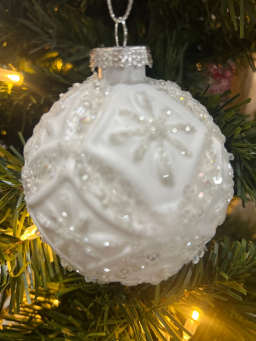 Snowball Ornament3x3in