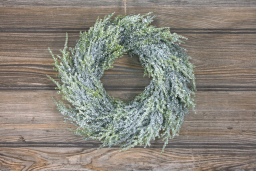 Icy Pine 12in Wreath