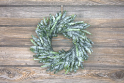 Icy Spruce 12in Wreath