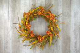Fall Hydrangea Wreath