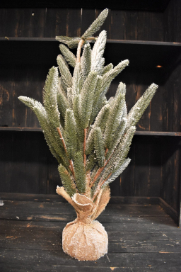 39" Frosted Mini Pine tree