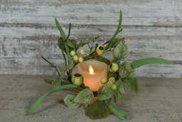 Berry Herb 4.5in Candle Ring