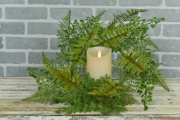 Lacy Fern 6.5in Candle Ring