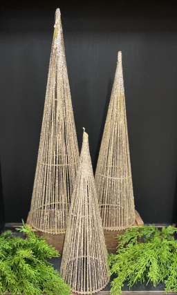 Platinum Wire Trees Set of 3 16,20 and 24in