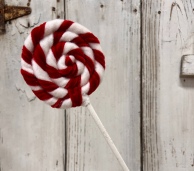 Peppermint Candy pick 12in