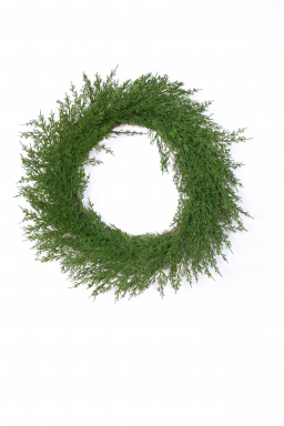 Evergreen Cedar Wreath