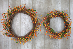 Bittersweet and Vines S-2 Wreaths