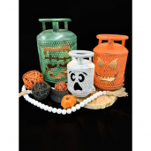 Halloween Trio Cylinders Set of 3 5x8, 6x10 and 8x13in