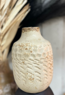 Antique Dimpled Vase 5x7in
