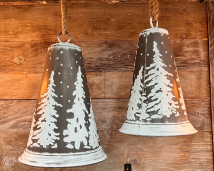 Woodland Bells Set Of 2 18in and 15in