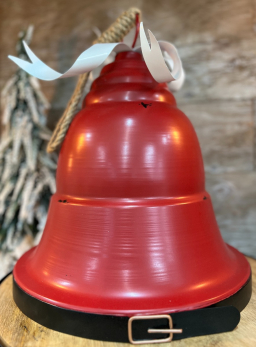 Red Church Bell 15in