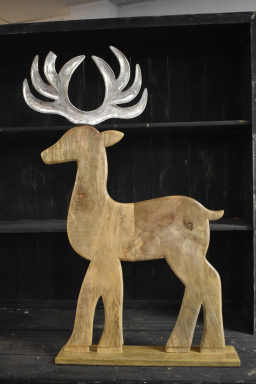 Wooden Reindeer 23x43in