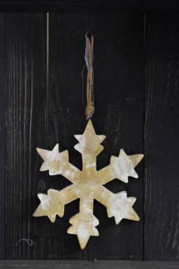 Pointed Snowflake 8in