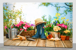 Spring Planting Canvas Print 16x24in