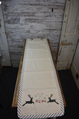 Let It Snow Table Runner 14x56in