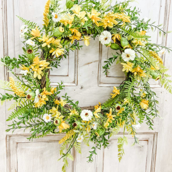 Summer Sunshine 24in Wreath