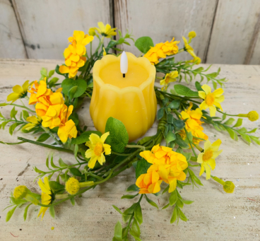 Sunny Meadow 4.5in Candle Ring