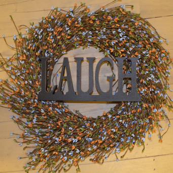 Bumpy Words LAUGH 3-black 4.5in