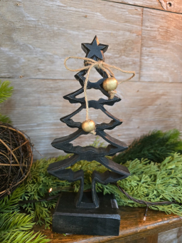 Small Antique Black Tree 4x9in