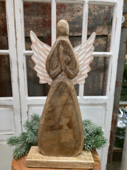 Angel with Antique Wings 6.5x14.5in