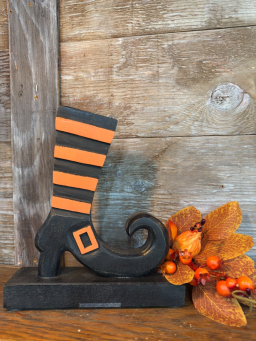 Wicked Witch Boot 7.5x8.5in