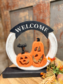 Pumpkin Welcome 11x10.5in
