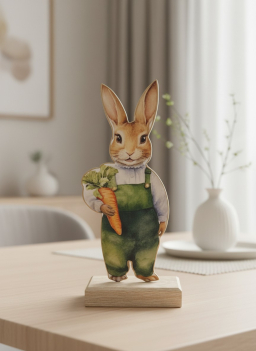 Thistlewick Bunny Metal 3x6in