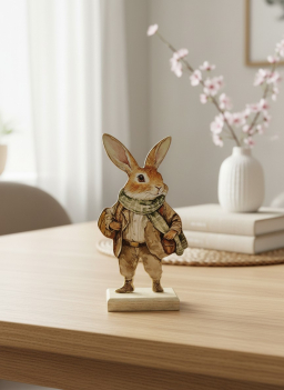 Thatcher Metal Rabbit 4x8in
