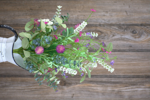 Wildflower Bouquet 18in Pick