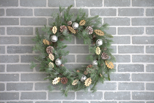 Silver Bells Wreath