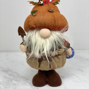 Adam & Aspen Set of 2 10in Fall Gnome
