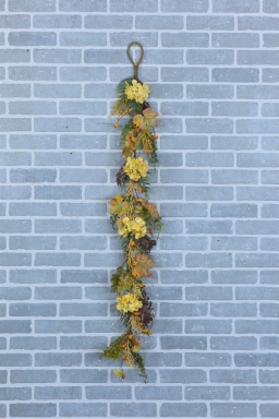 Autumn Hydrangea 4ft Garland