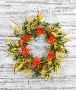 Fall Sunset Wreath