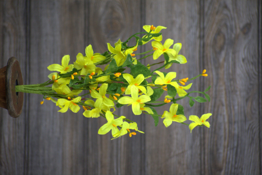 Blooming Forsythia 18in Pick