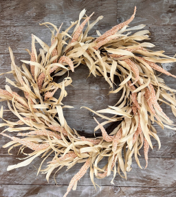 Natural Foxtail Wreath