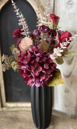 Burgundy Hydrangea Spray