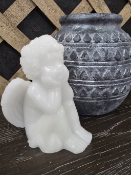 Light Up Cherub 4x6in