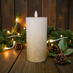 Golden Ember Moving Flame LED Candle 3x6in