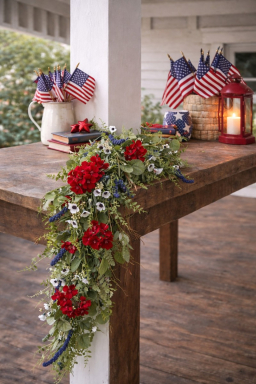 Independence 4ft Garland