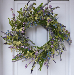 Violet Mist Wreath