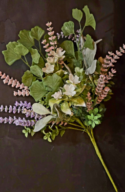 Soft Sage Bloom Pick