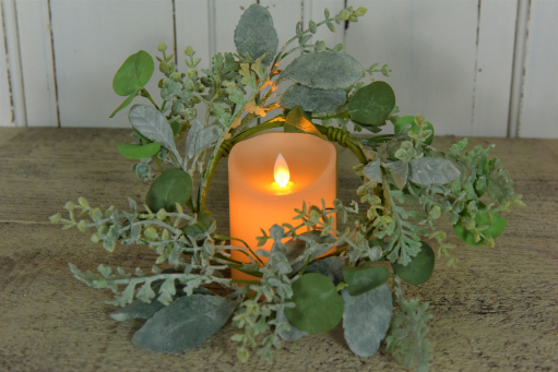 Herb Garden 4.5in Candle Ring