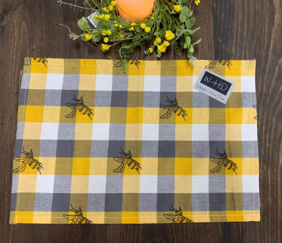 Honey Bee Placemat 13x19in
