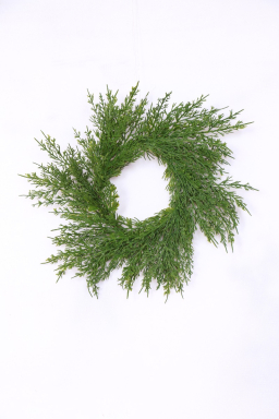 Evergreen Cedar 6.5in Candle Ring