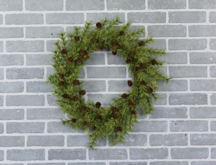 Holiday Pine Wreath