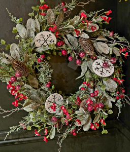Frosted Snowflake Wreath