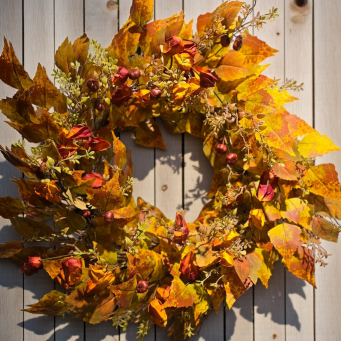 Maple Meadow Wreath