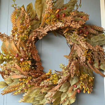 Wheat Berry Wreath