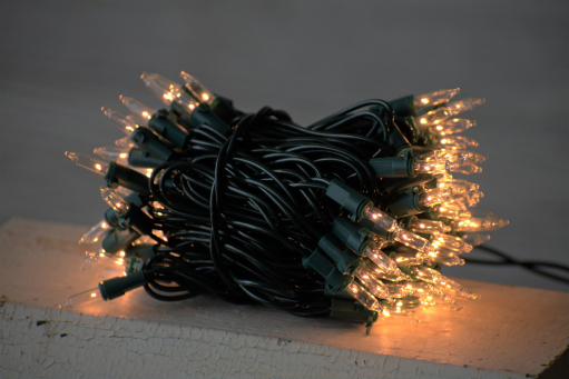 20 Bulb Green Cord Country Lights