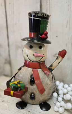 Shiver Snowman 7.75x6x11.5in